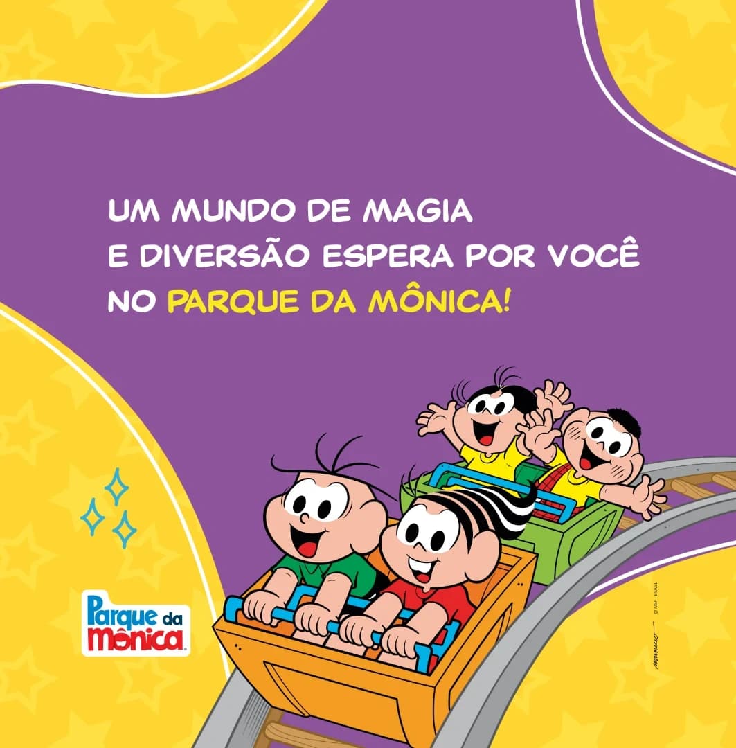 Parque da Mônica - Diversão para toda a família