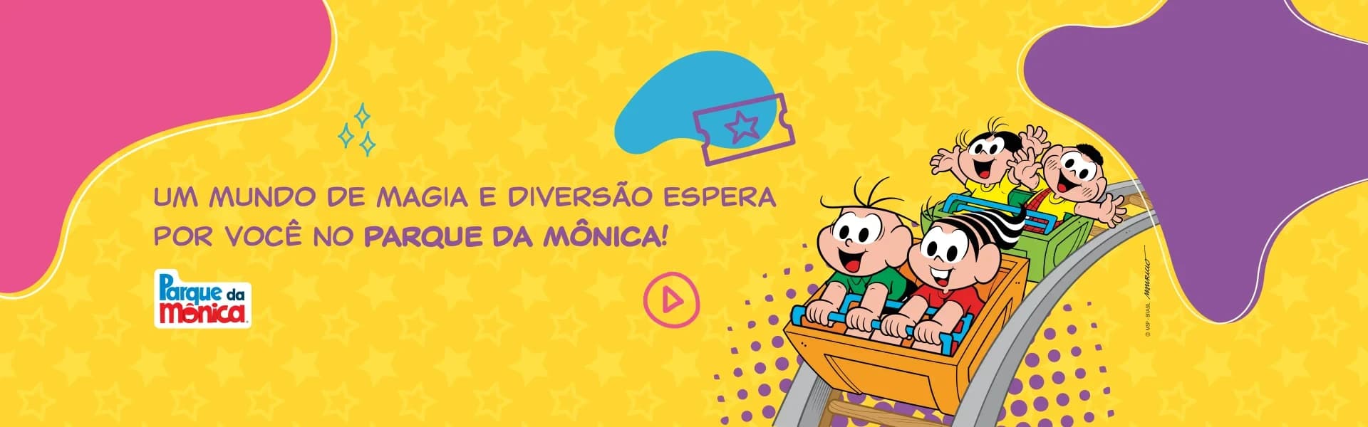 Parque da Mônica - Diversão para toda a família